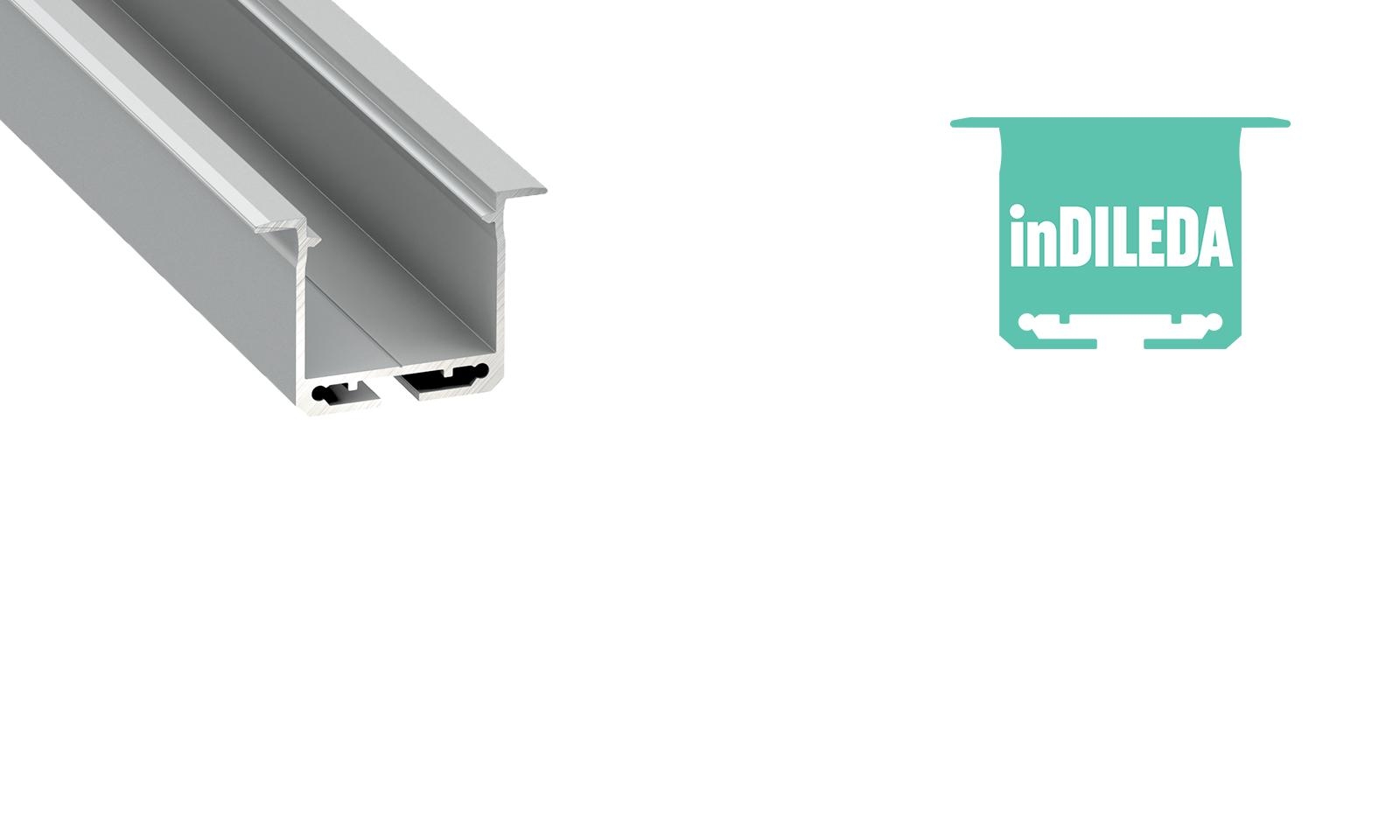 Profil LED wpuszczany inDILEDA