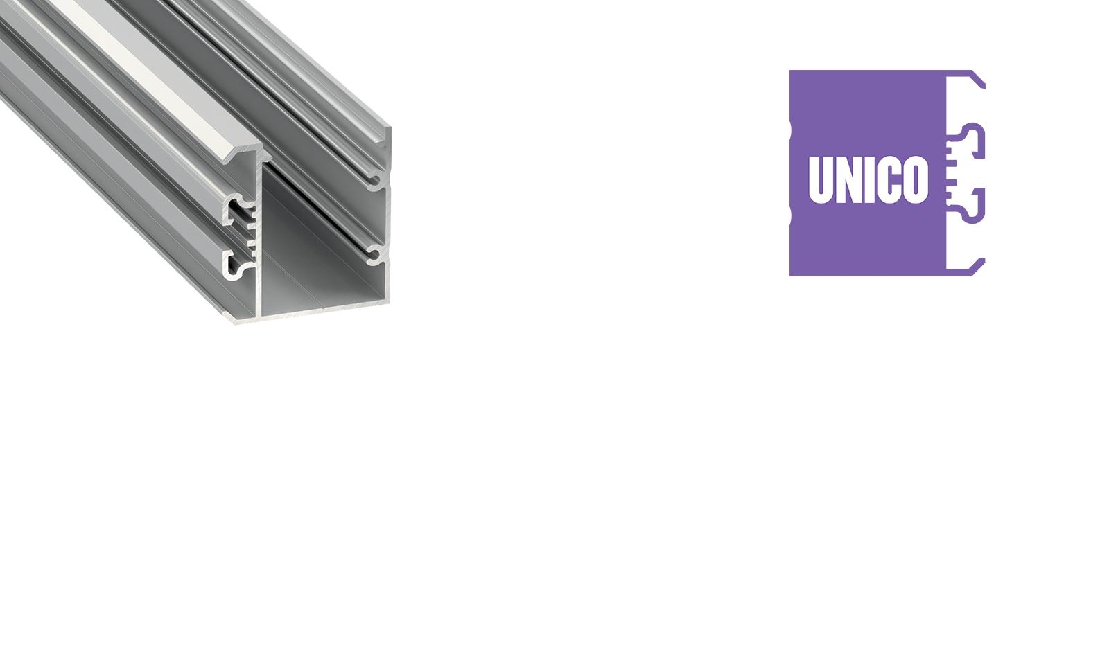 LUMINES "UNICO" one-side surface mounted profile