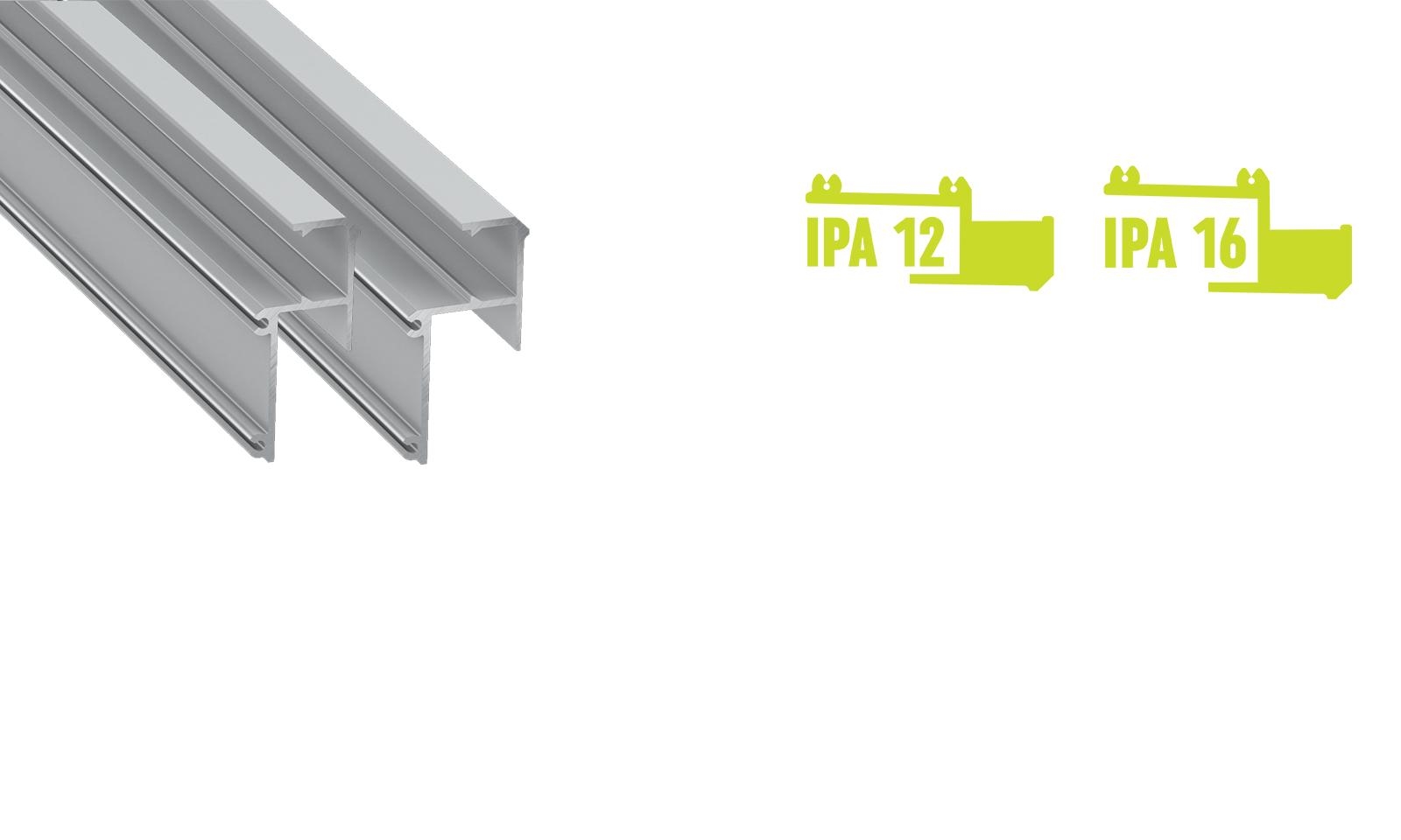 LUMINES "IPA12" / "IPA16" surface mounted profiles