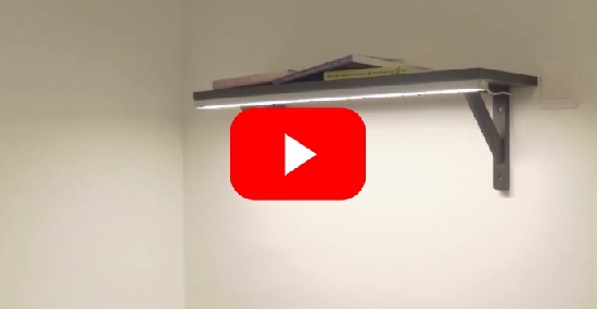 Oświetlenie LED pod półką