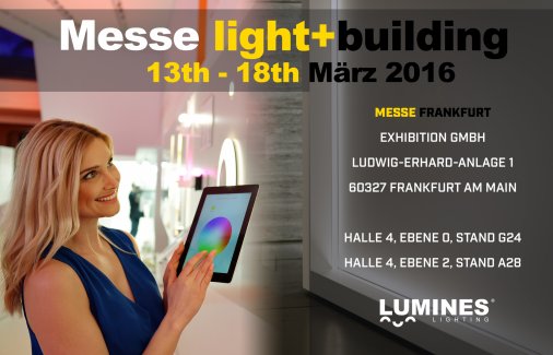 LIGHT+BUILDING Messe in Frankfurt 2016